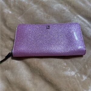 Kate Spade Purple Glitter Wallet